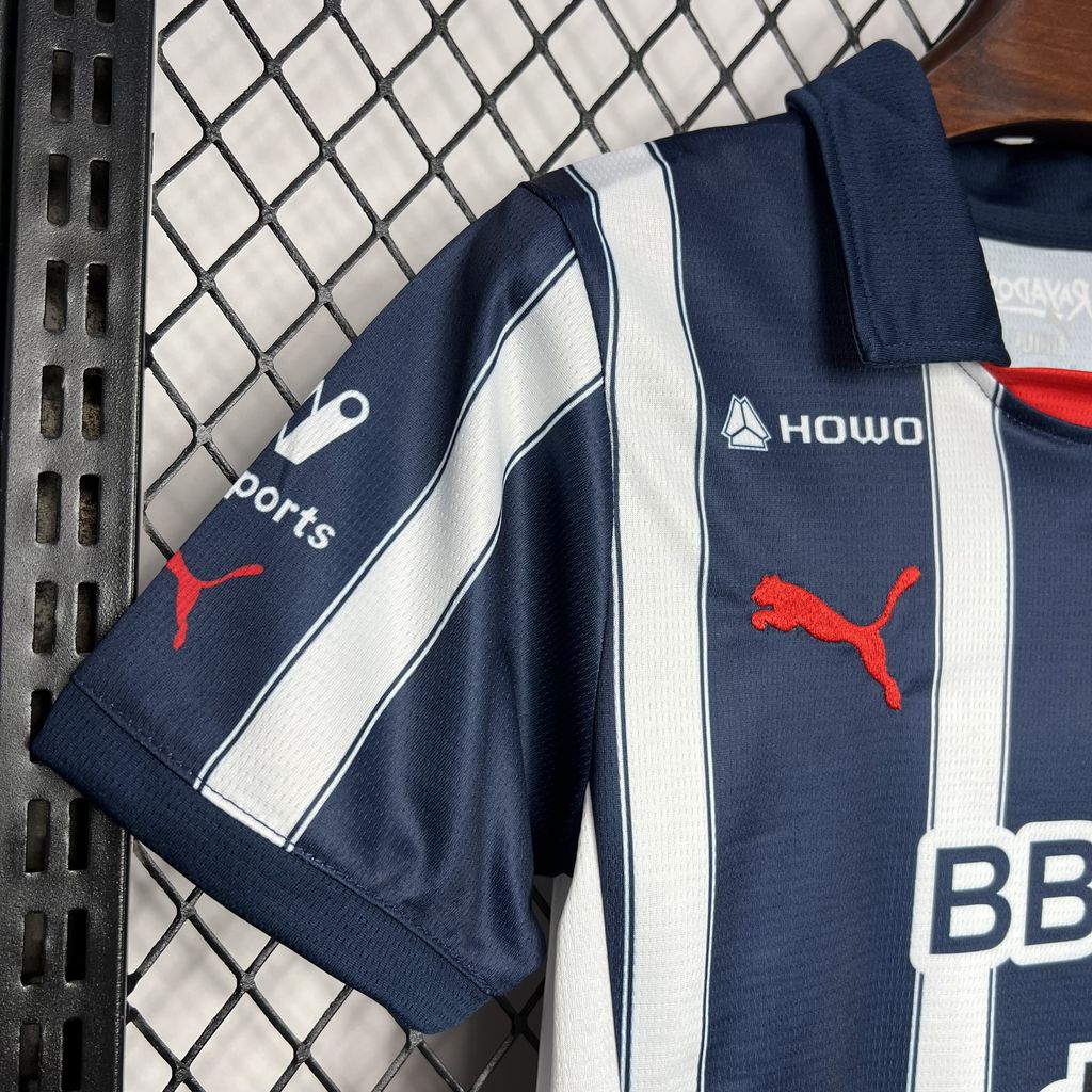 24/25 Monterrey Home jersey Kid Kits Size 16-28