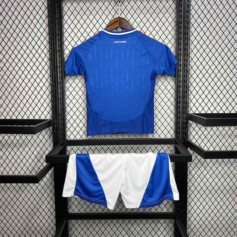 2024/25 Italy Euro Home jersey Kid Kits Size 16-28