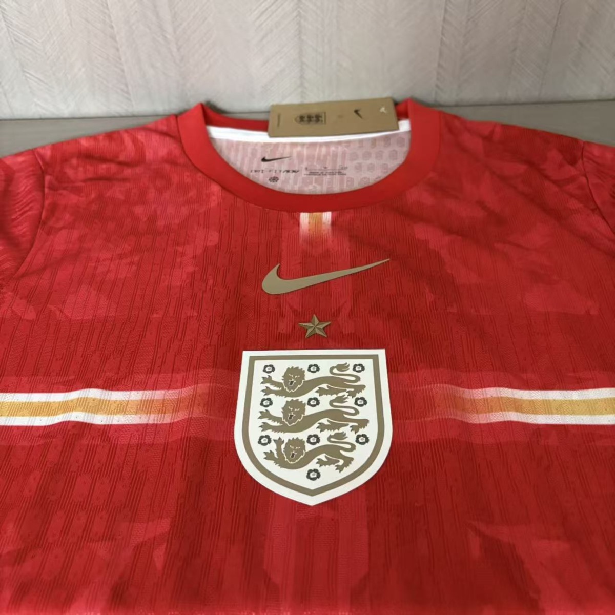 2026 England Red Jersey Player version