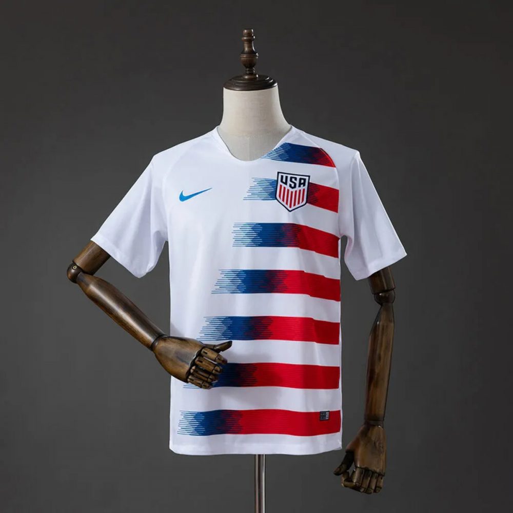 Retro USA 2018 Home Jersey Fan Version