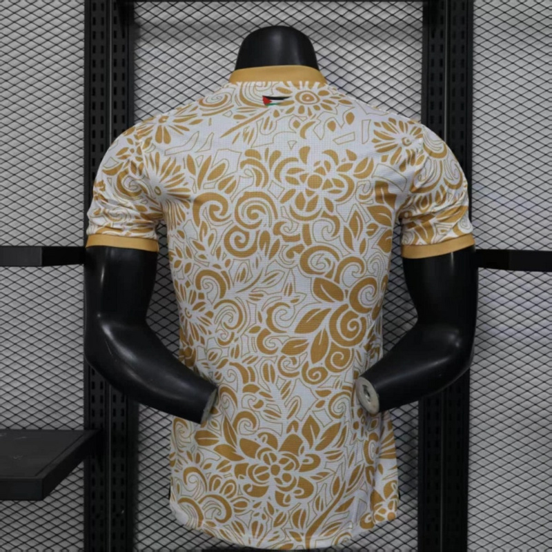 2025/26 Palestino Special Edition Gloden jersey Player Version