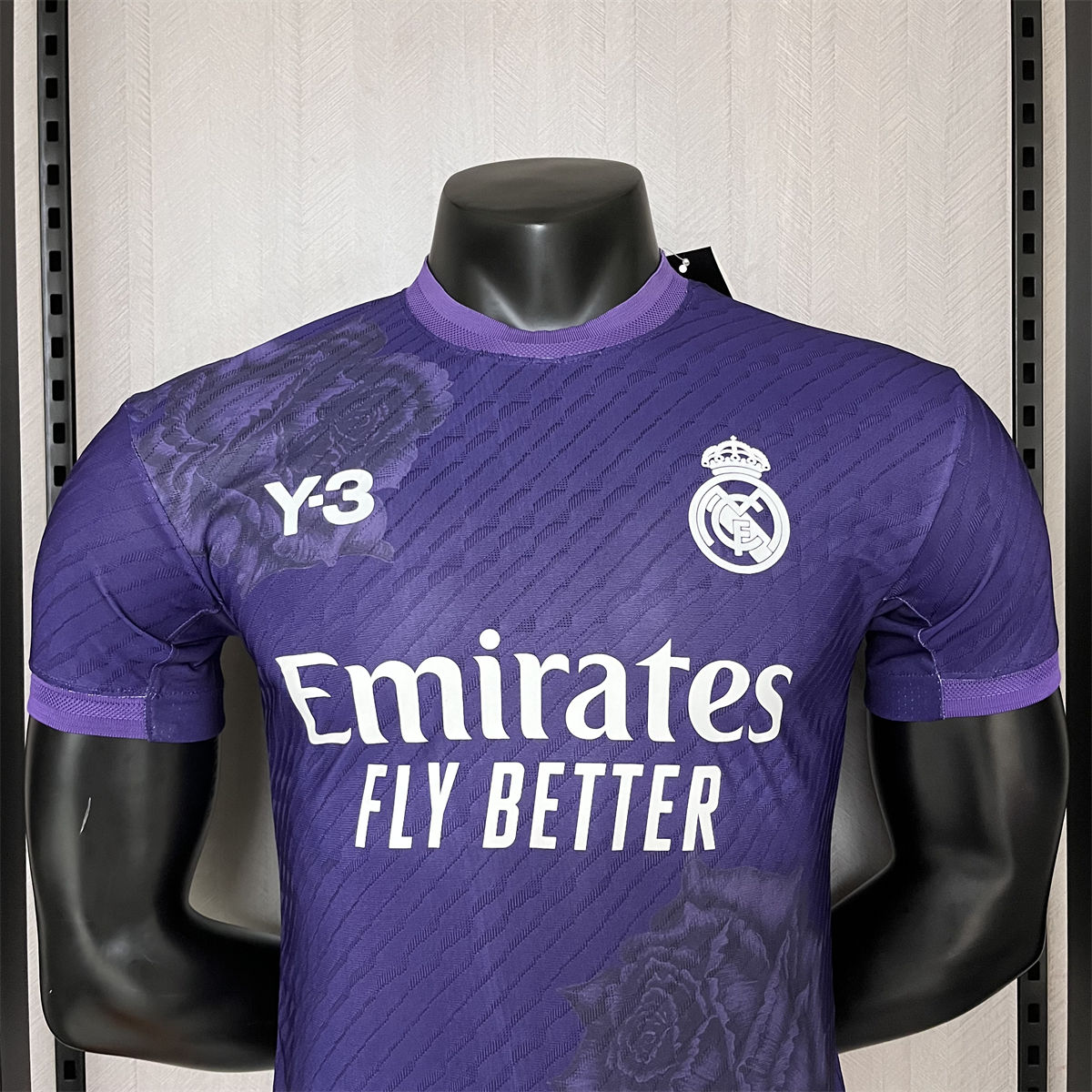 23/24Real Madrid Y-3 Special Edition Purple Jersey Player Version