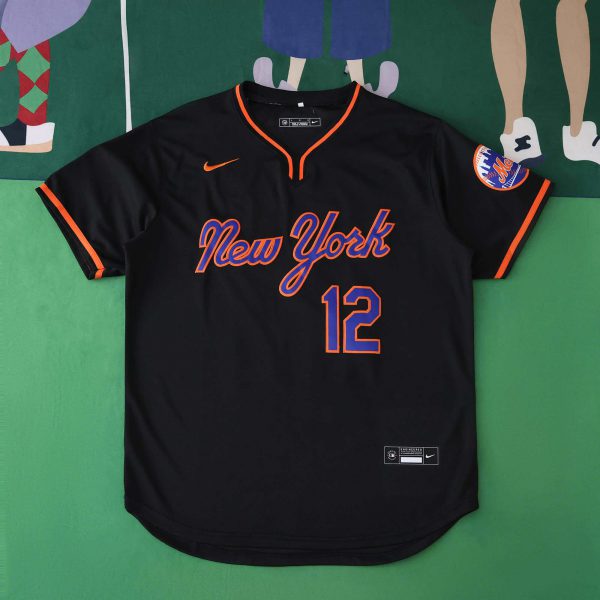MLB 2025 New York Mets Black Jersey