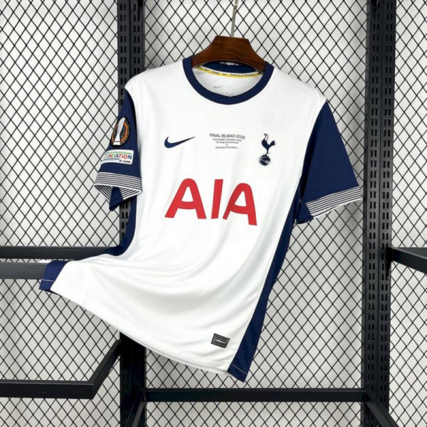 2024/25 Tottenham Hotspur Home Europa League Winners jersey Fan version