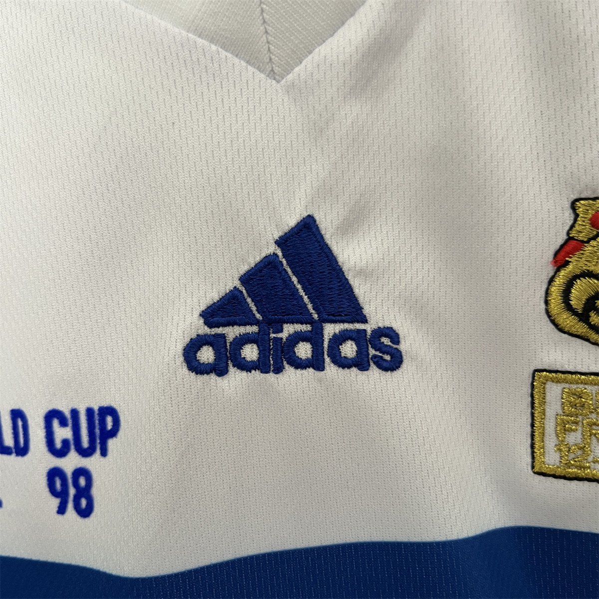 Retro France 1998 kids Away jersey Kid Kits Size 16-28