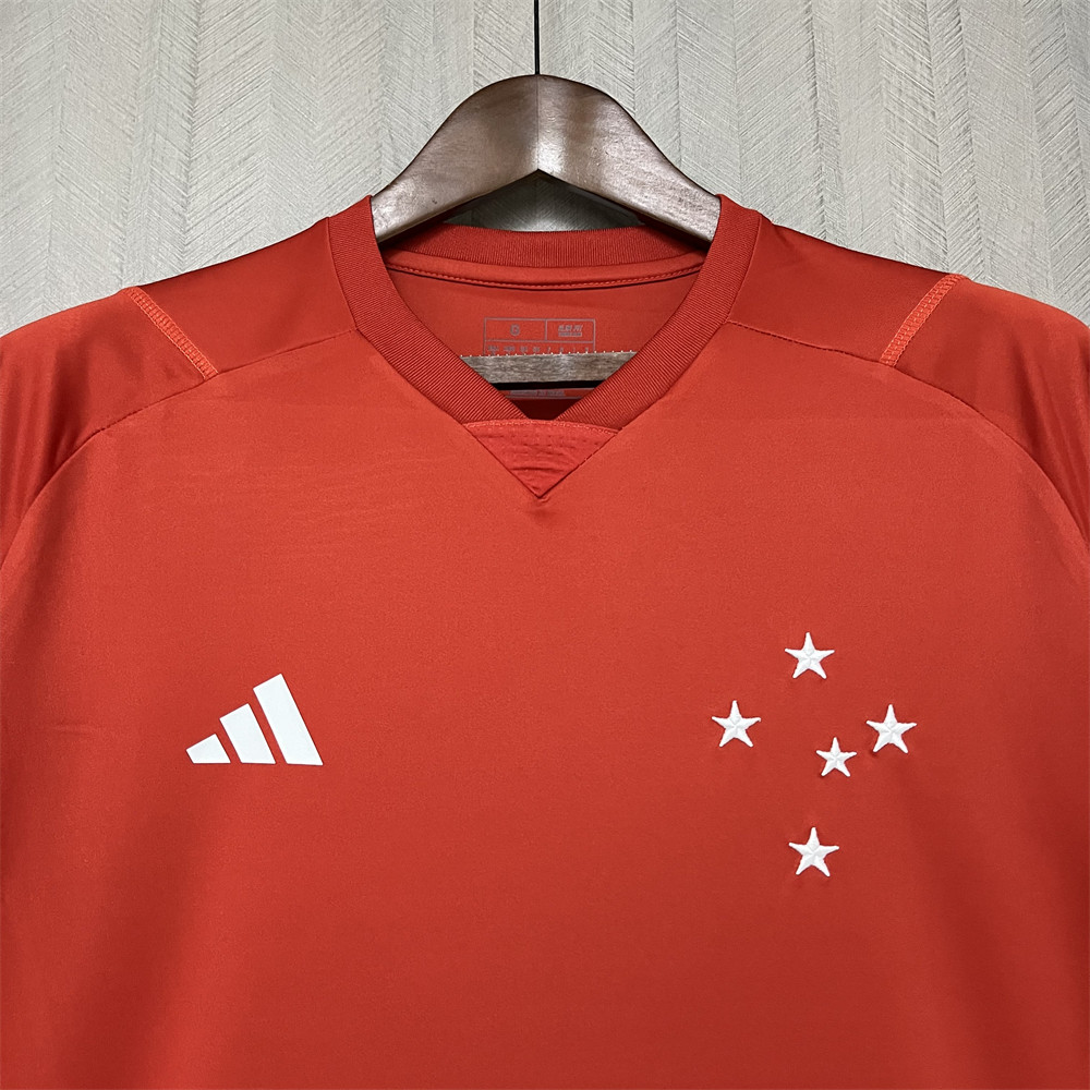 2024/25 Cruzeiro Training Red jersey Fan Version