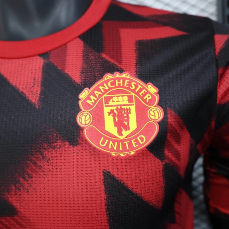 2025/26 Manchester United Pre-match training uniform jersey Player Version