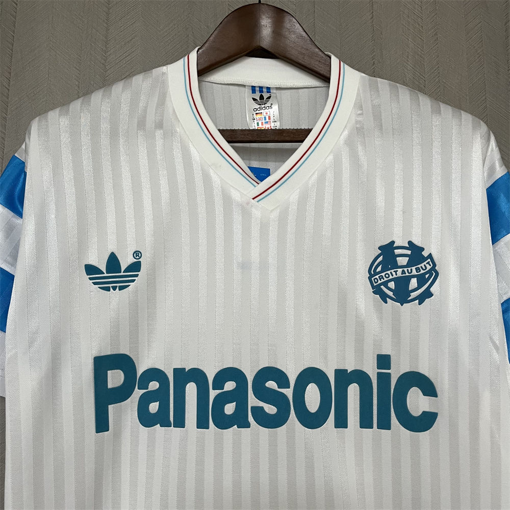 Retro Marseille 1990 Home jersey Fan Version