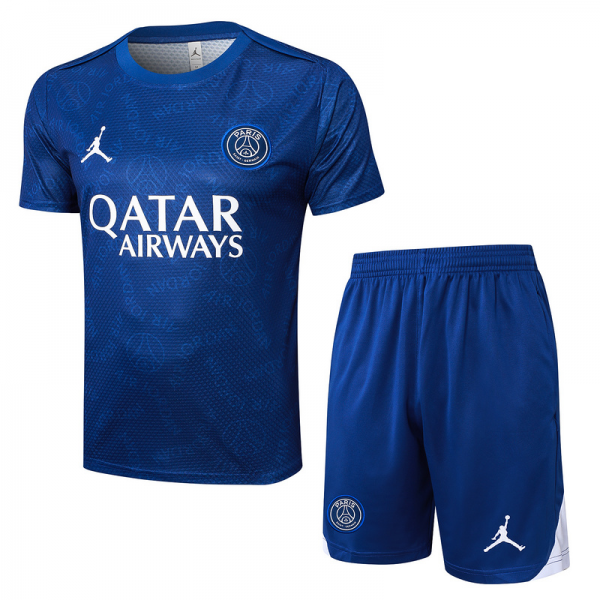 2025/26 Paris Blue Training Set Shirt and Shorts