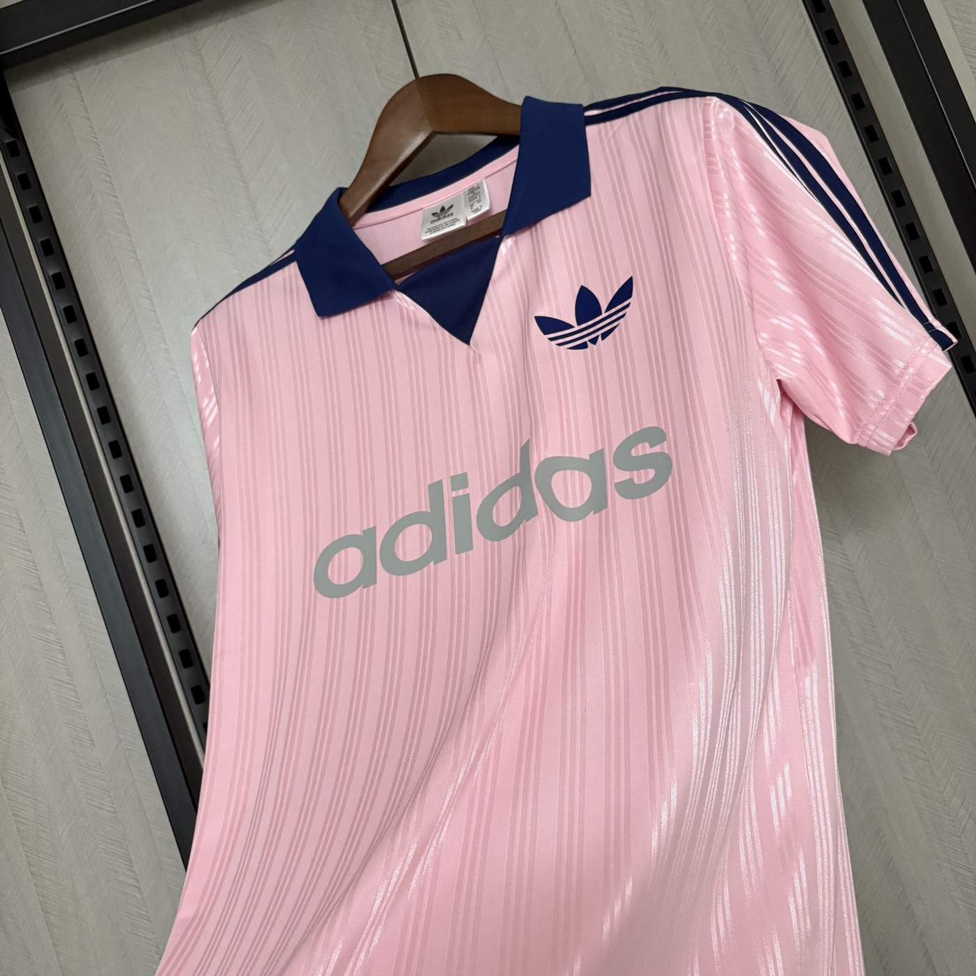 2025 Adidas Navy Pink jersey Fan Version