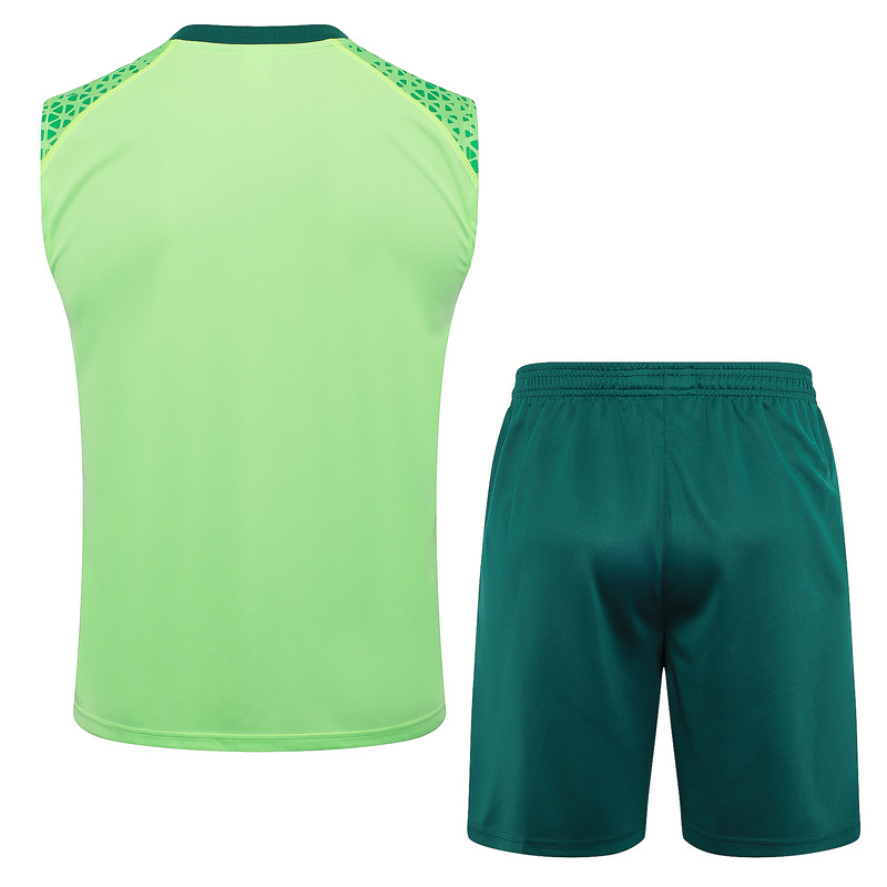 24/25 Palmeiras Green raining Set Shirt and Shorts