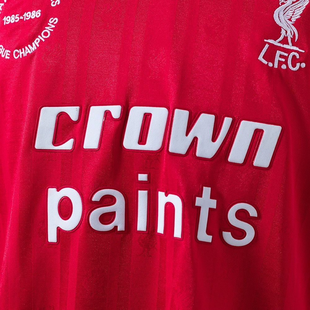 Retro Liverpool 1985/86 Home jersey Fan Version