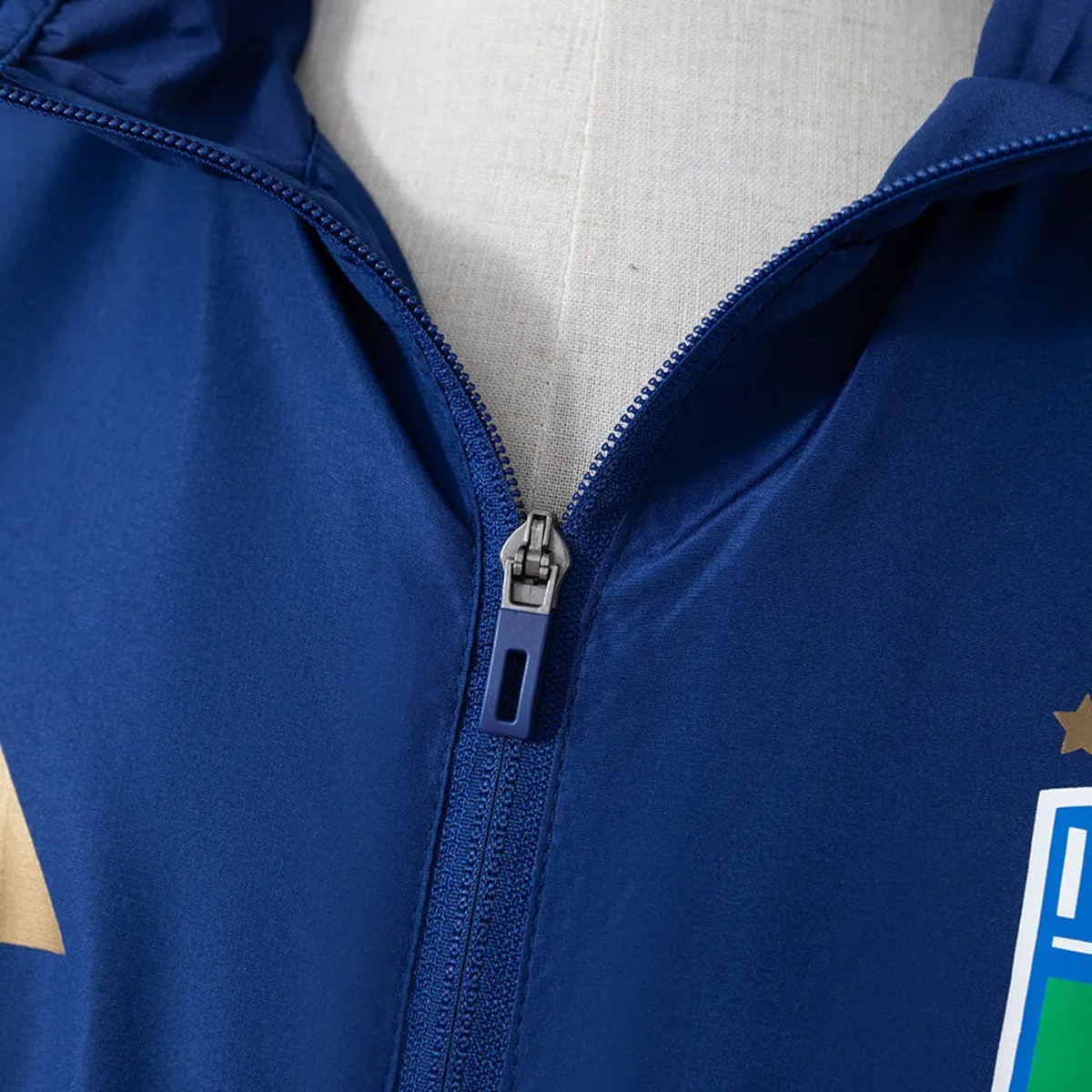 2026 Italy Royal Blue Jacket Windbreaker