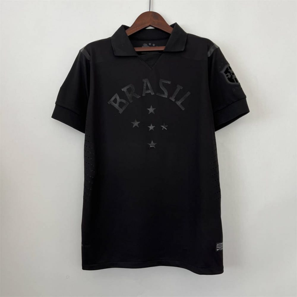 Retro 2013/14 Brazil black special Edition jersey Fan Version