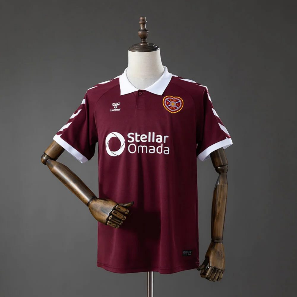 2026/27 Heart of Midlothian Home Jersey Fan version