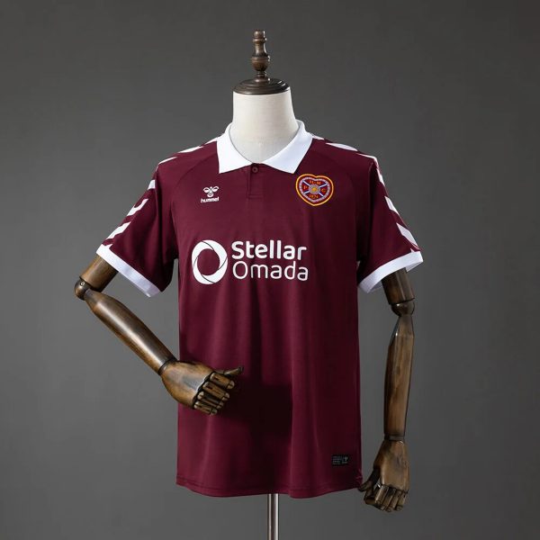 2026/27 Heart of Midlothian Home Jersey Fan version