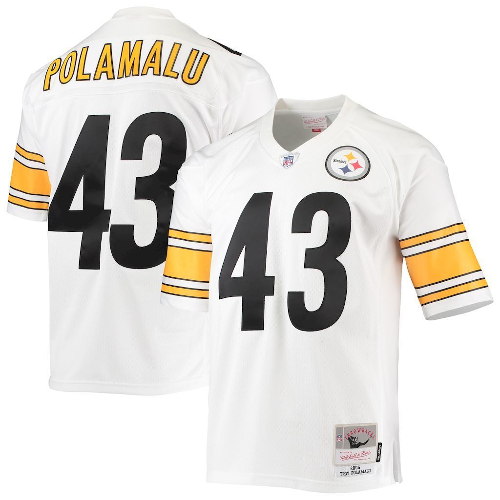NFL Pittsburgh Steelers Jeysey POLAMALU # 43