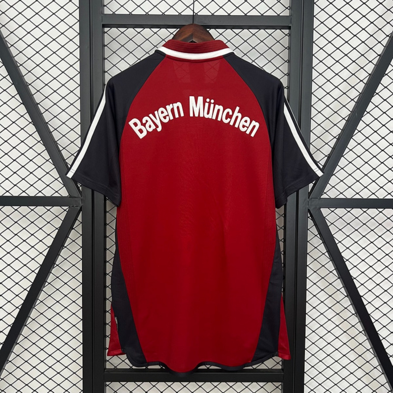 Retro Bayern Munich 01/02 Home jersey Fan Version