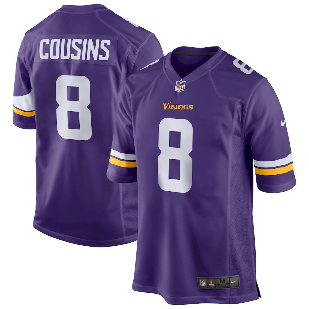 NFL Minnesota vikings Jeysey COUSINS # 8