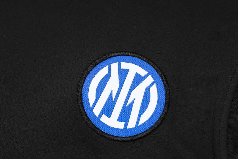 24/25 Inter Milan Black Training Set Shirt and Shorts