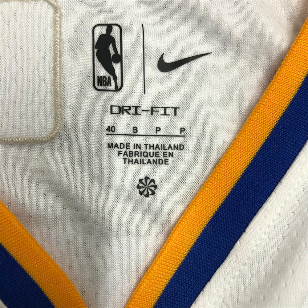 NBA Golden State Warriors V-Neck White Jersey WIGGINS#22 S-XXL