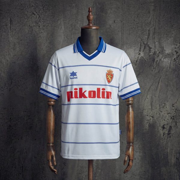 Retro Real Zaragoza 1999/2000 Home jersey Fan Version
