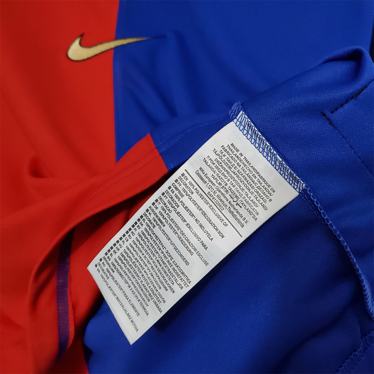 Retro Barcelona 100th Anniversary version home jersey Fan Version