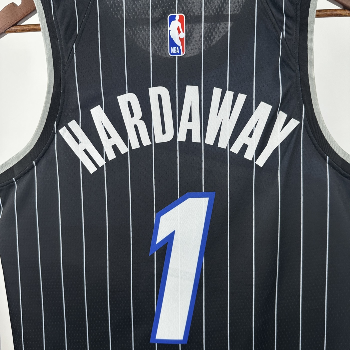 NBA Orlando Magic 2025/26 Round Neck Jordan Edition Black Jersey HARDAWAY#1 S-XXL
