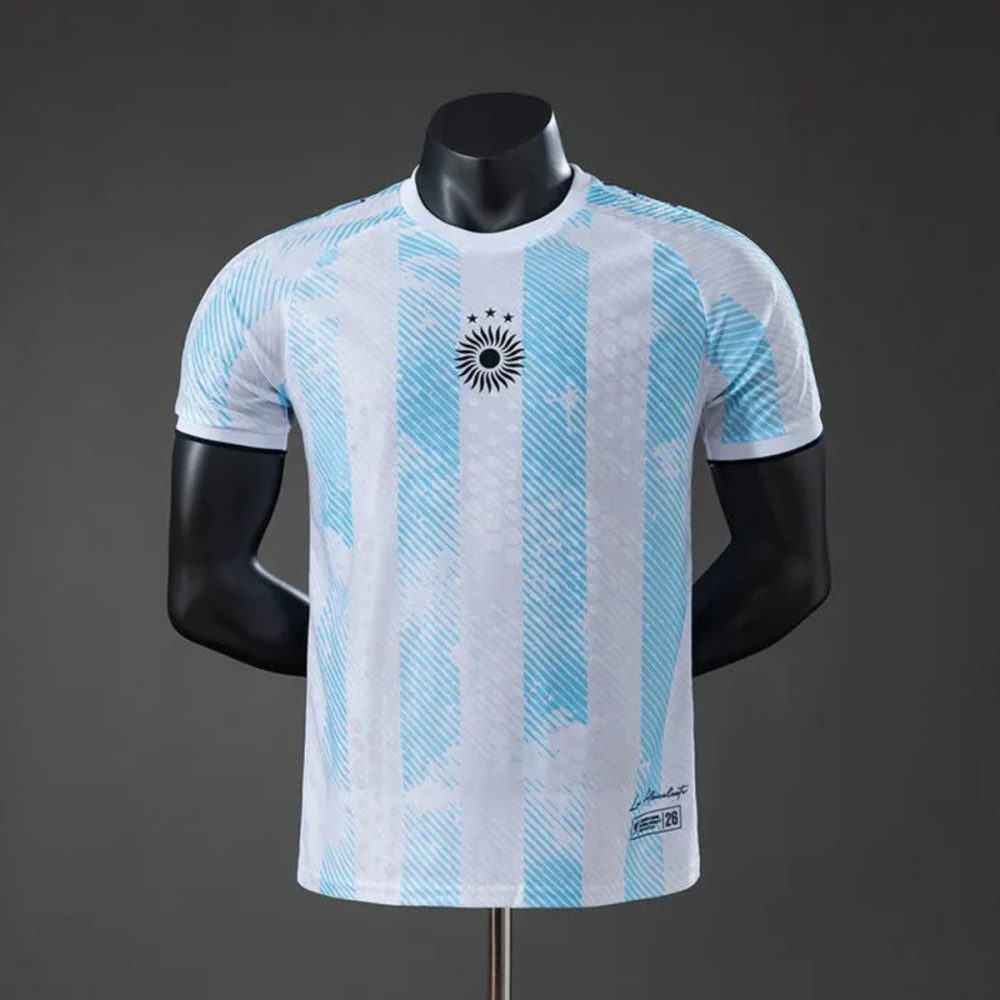 2026 Argentina Concept Edition White Jersey Player Version