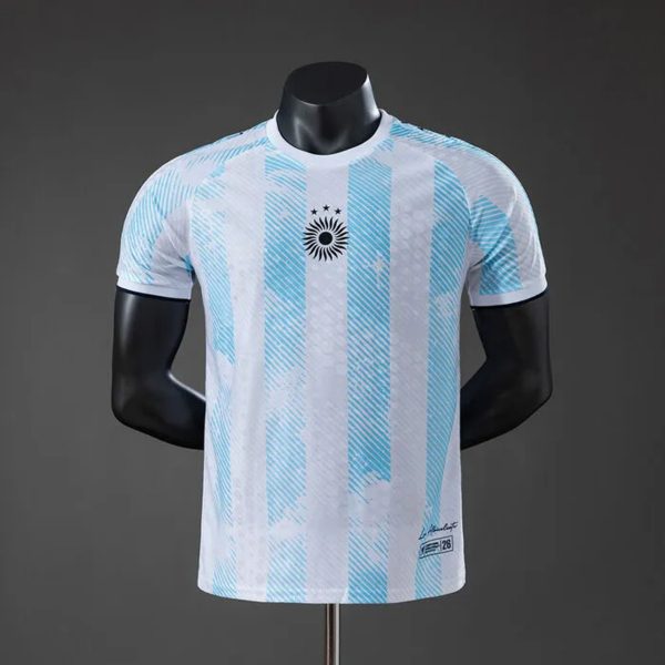 2026 Argentina Concept Edition White Jersey Player Version