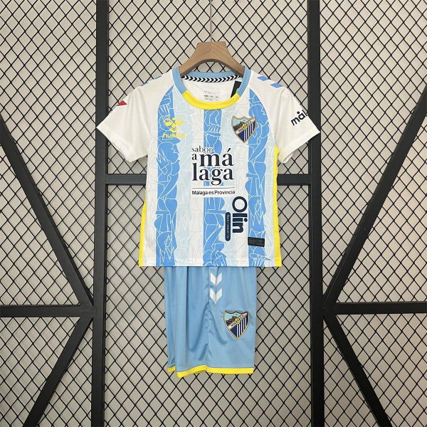 2024/25 Malaga Home jersey Kid Kits Size 16-28