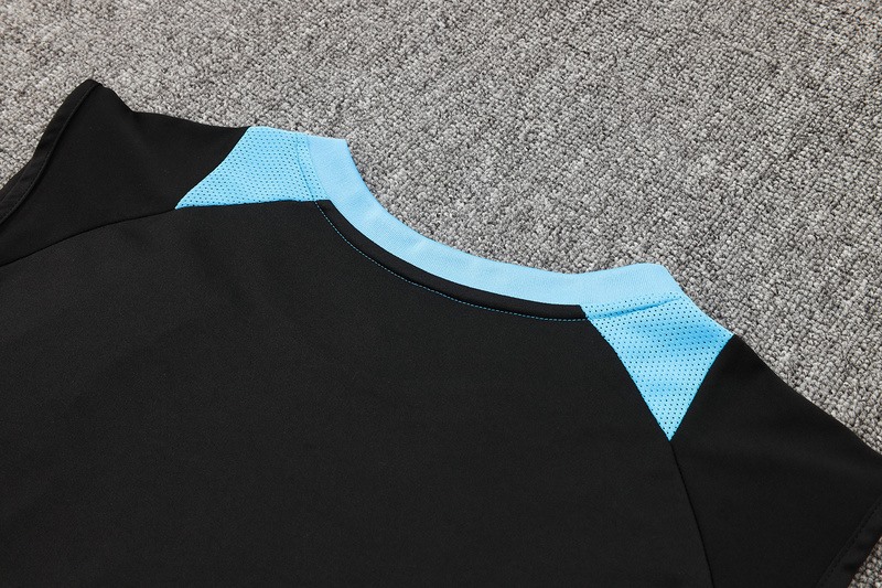 24/25 Argentina Black Training Set Shirt and Shorts