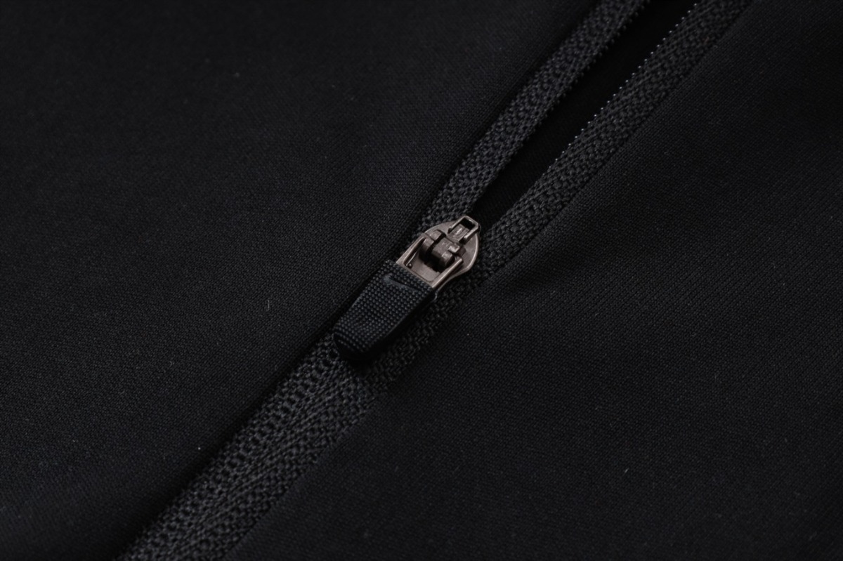 2026 Netherlands Black Long-sleeved halt-pull training kit