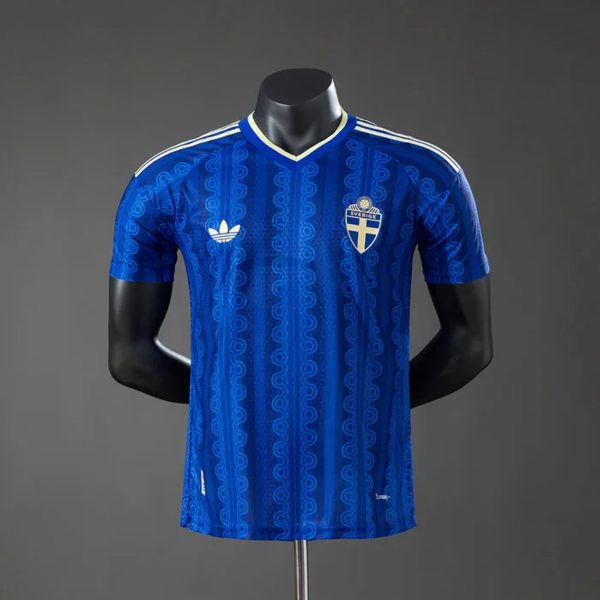 Sweden 2026 World Cup Away Jersey Player Version