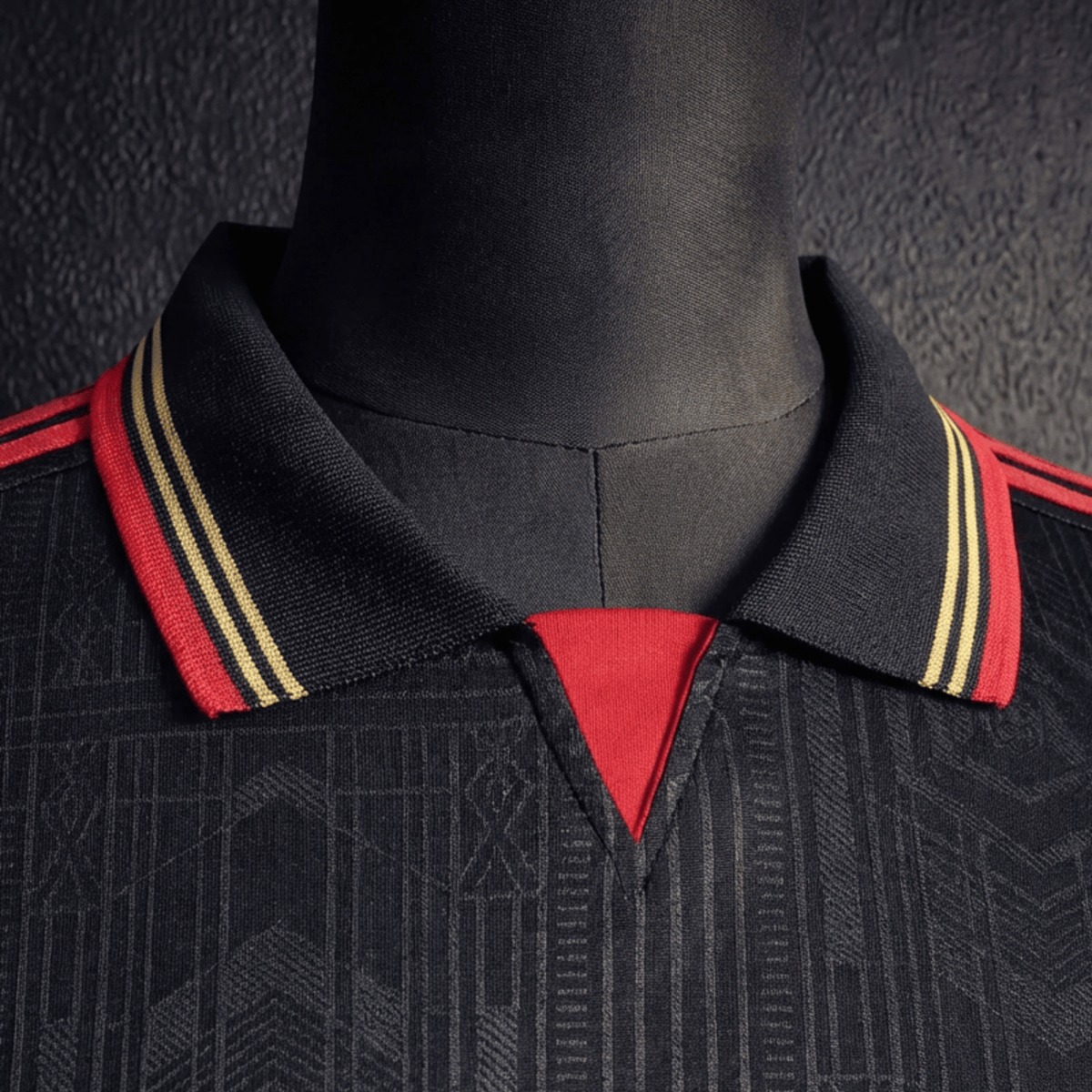 2025/26 Arsenal Training Black Polo Fan version
