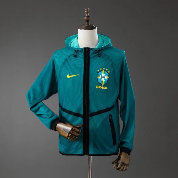 2026 Brazil Green Windbreaker