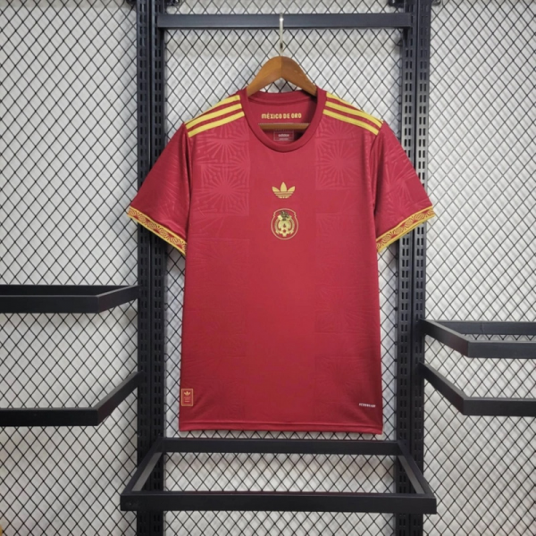 25/26 Mexico Gold Cup Champion Edition Red Jersey Fan Version