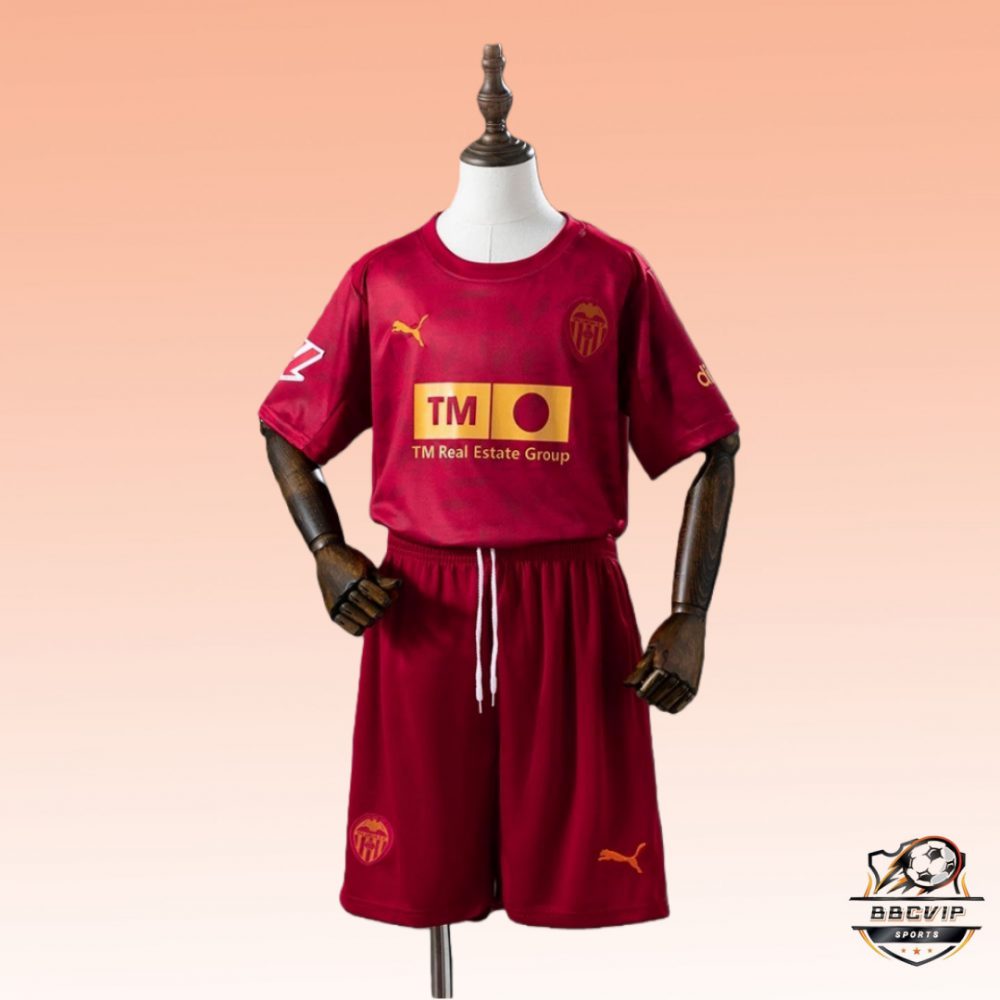 25/26 Valencia CF Away Kids Kit Size 16-28