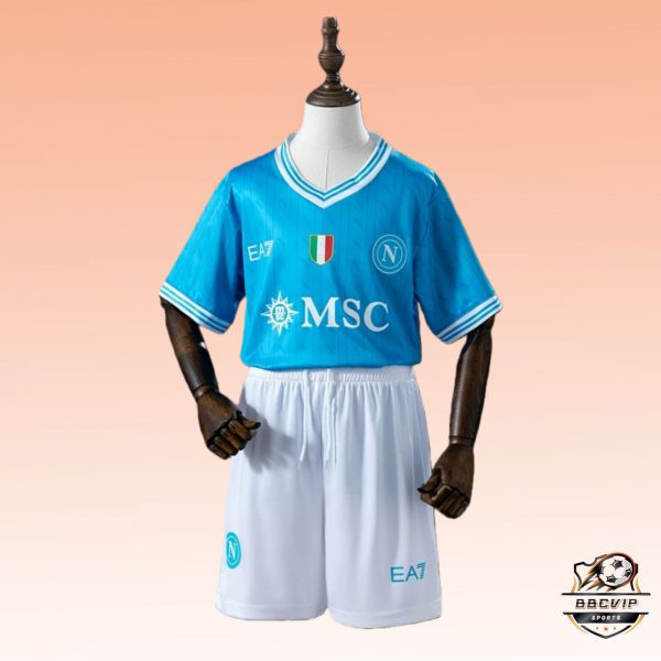 2025/26 Napoli Home jersey kids Kits size: 16-28
