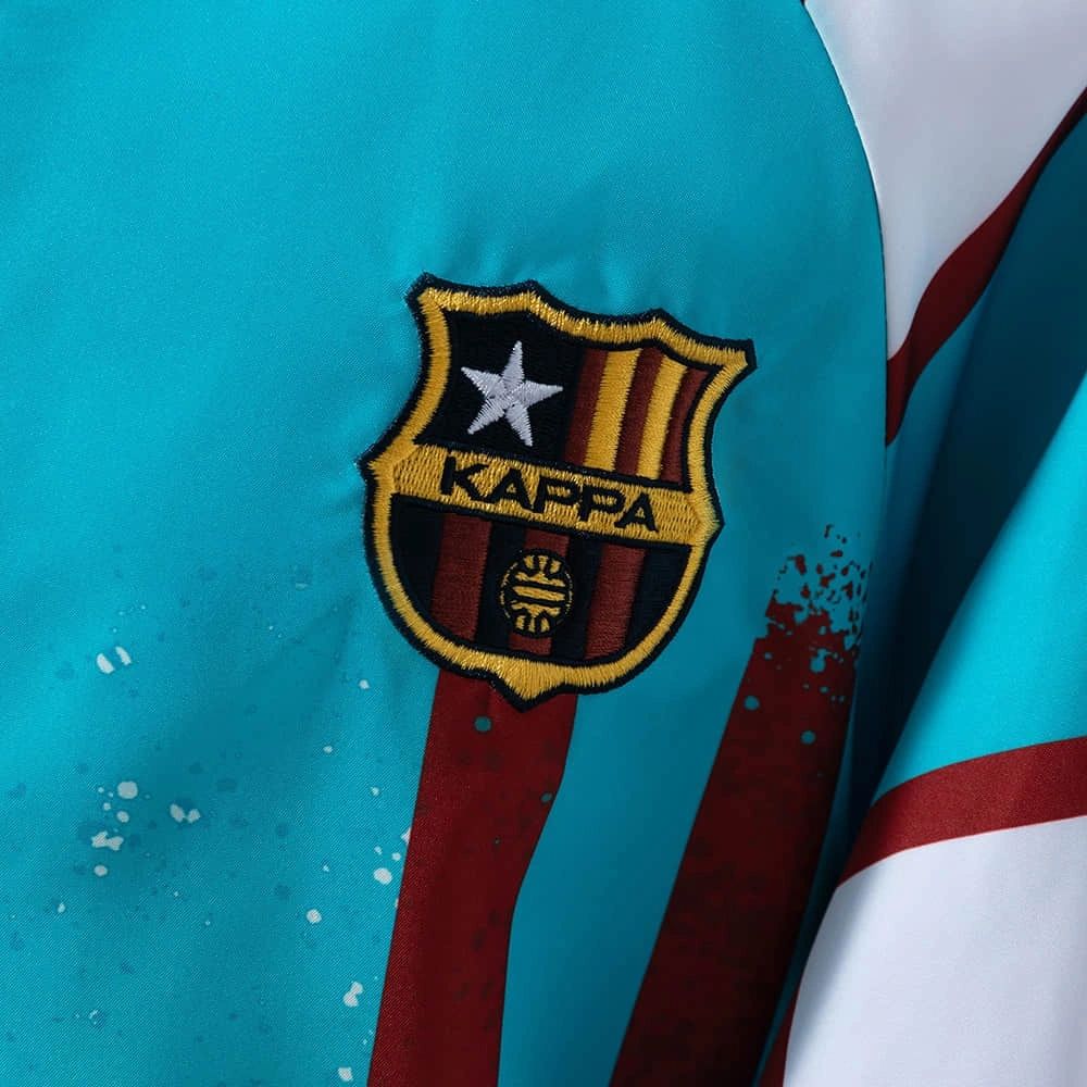 1996/97 Vintage Style Barcelona BARCA#9 Jacket Windbreaker Sport Unifom