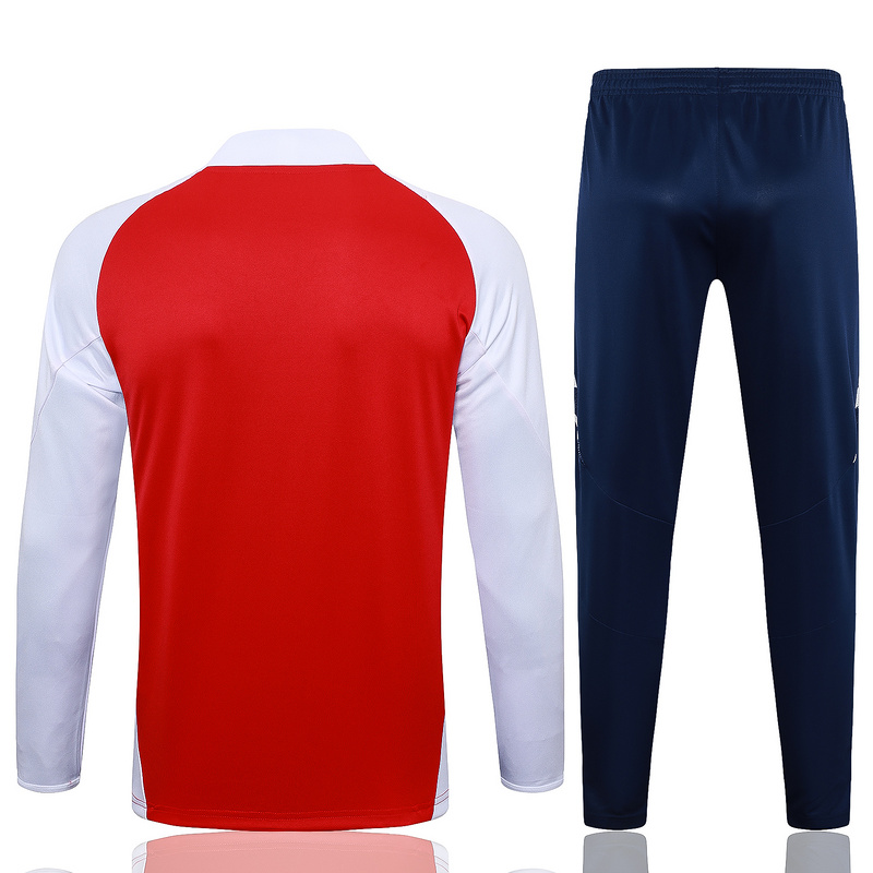 24/25 Arsenal Red Long-sleeved half-pull training kit Football team kit
