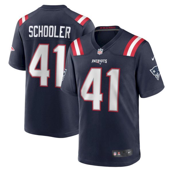 NFL New England Patriots Jeysey SCHODLER #41