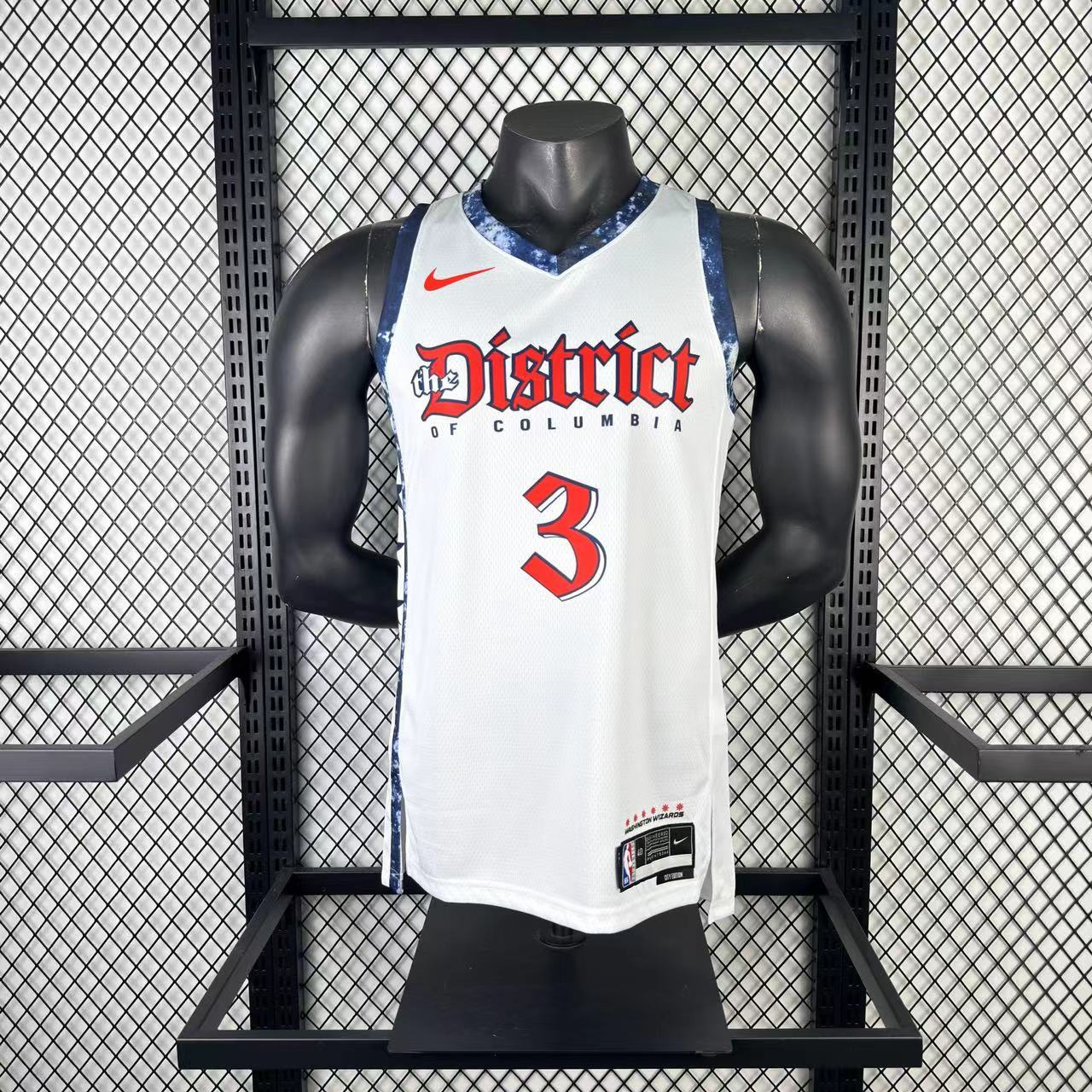 NBA Washington Wizards 2025 City Edition Edition Swingman White Jersey YOUNG#3