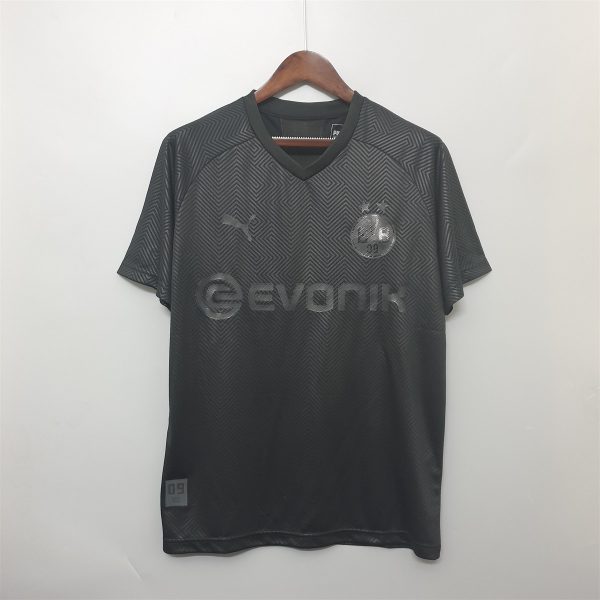 Retro Dortmund Correct version 19-20 Dortmund 100 years jersey Fan Version