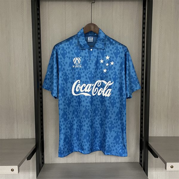 Retro 1993/94 Cruzeiro Home jersey Fan Version
