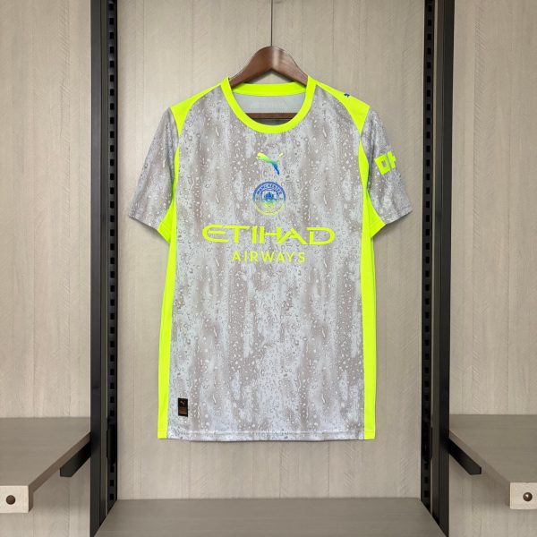 2025/26 Manchester City Second Away Jersey Fan Version