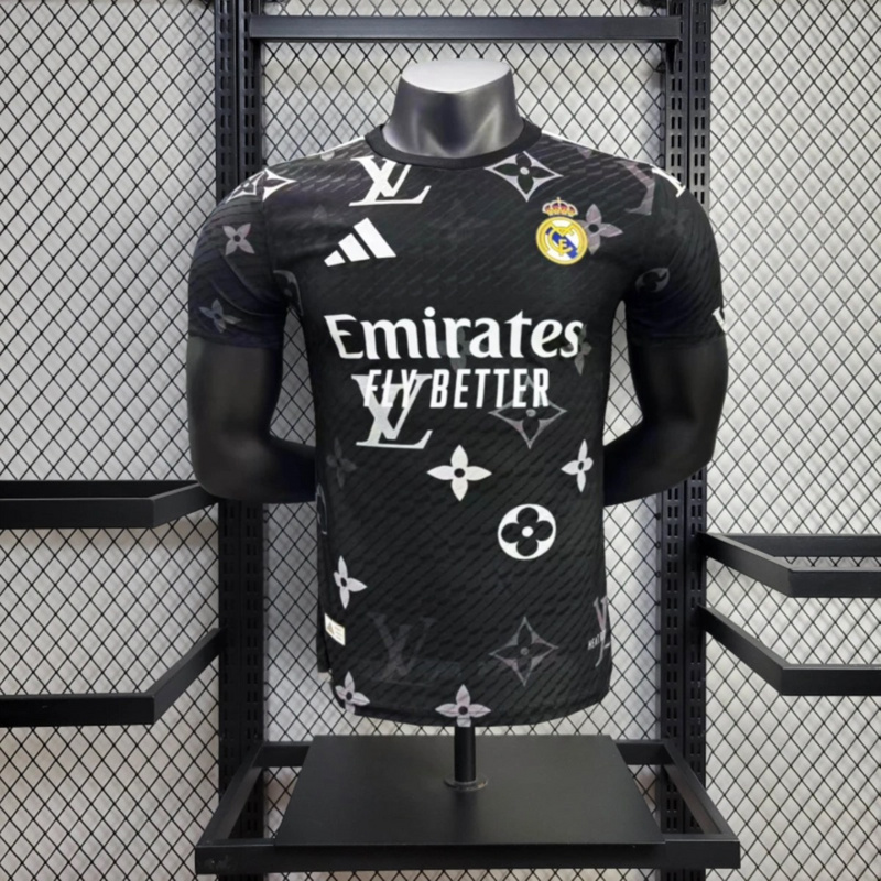 2025/26 Player Real Madrid Special Edition Black jersey Player Version