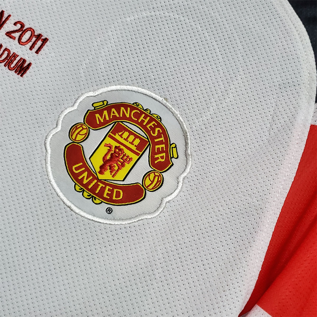 Retro Manchester United 10/11 Champions League version away jersey Fan Version