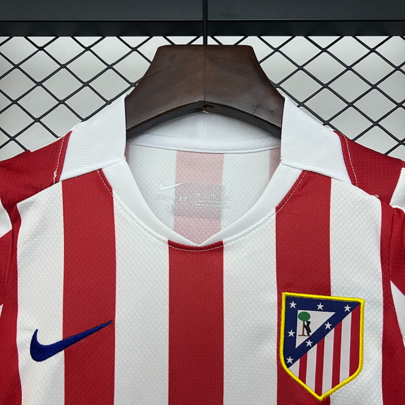 2025/26 Atletico Madrid Home jersey kids Kits size: 16-28