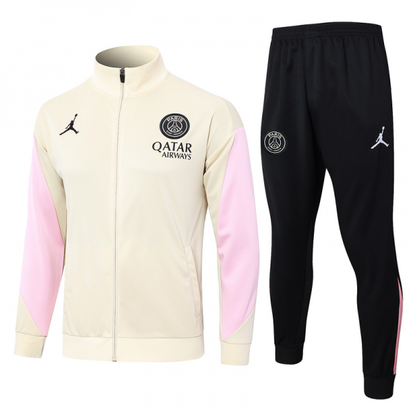 2024/25 Paris apricot Jacket Training Suit Set Football Team Shirt Sports Fashion